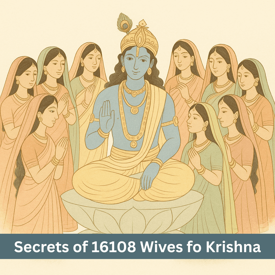What is the truth behind Lord Krishna’s 16108 marriages?
