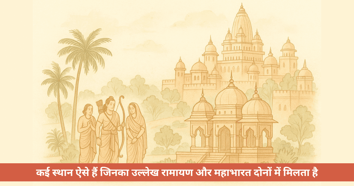 रामायण और महाभारत के साझा स्थल