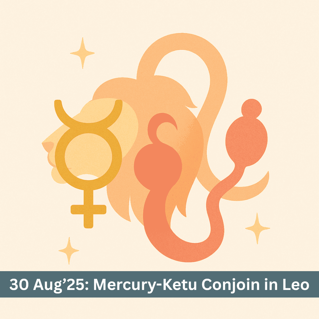 Why can the Mercury Ketu conjunction in Leo on 30 August 2025 bring financial strain in September