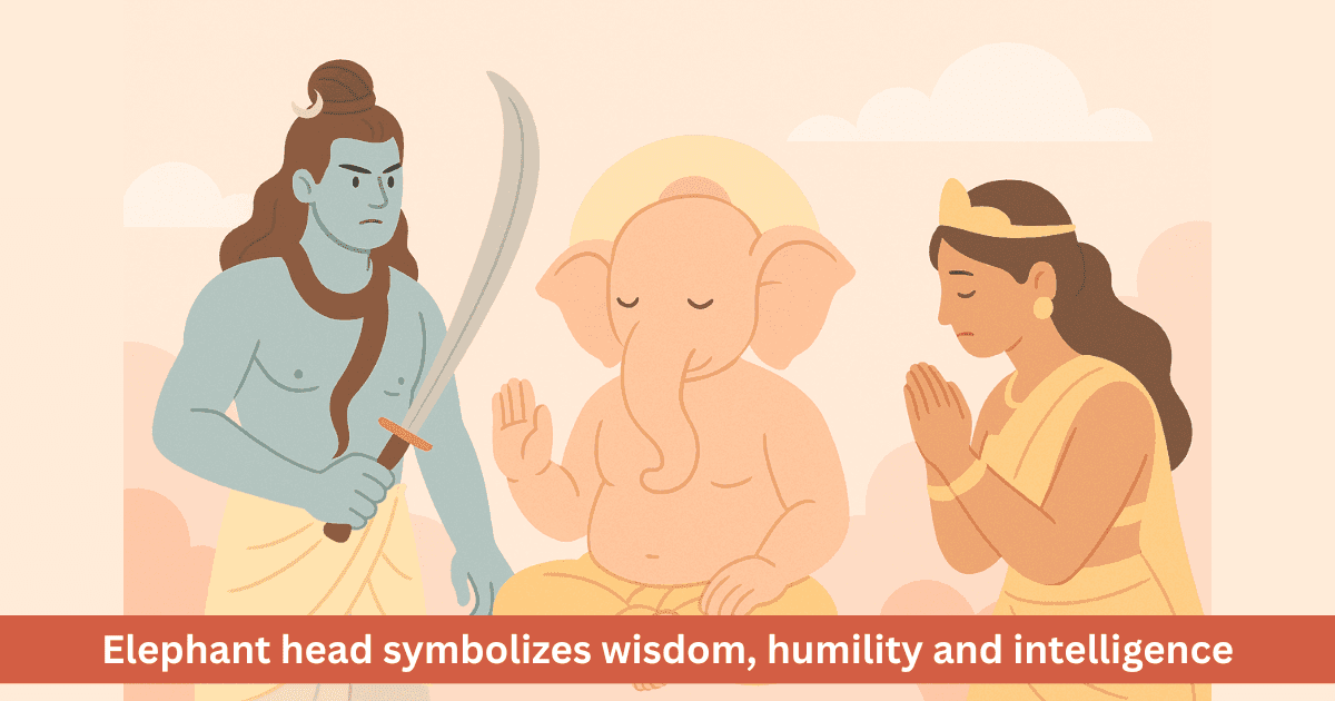 Why Was Lord Ganesha Given the Head of an Elephant?