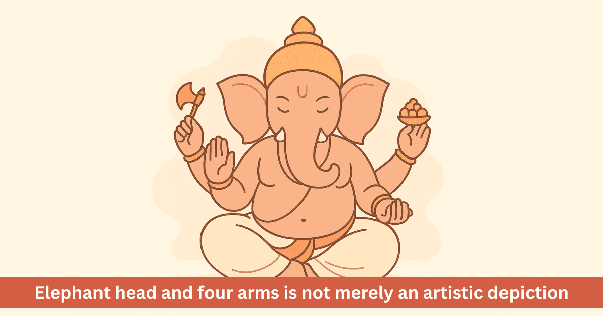 What is the Secret of Ganesha’s Four Arms?