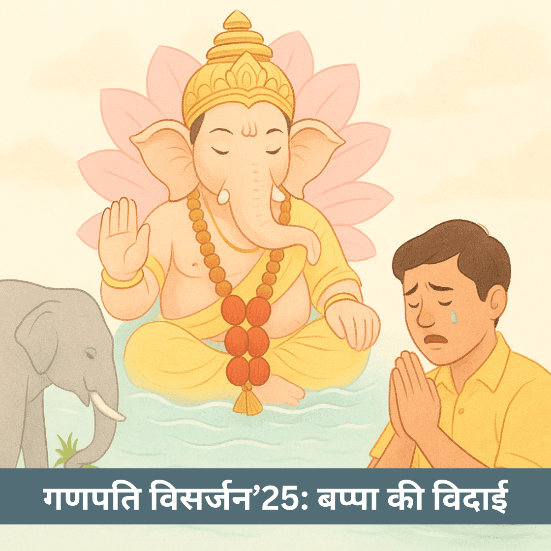 गणपति विसर्जन 2025: तिथि, महत्व, परंपराएं और उपाय