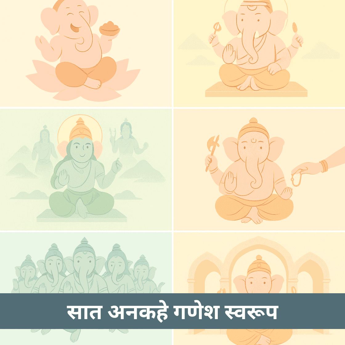 उन सात गुप्त गणेश कथाओं को जानिए जो दृष्टिकोण बदल देती हैं