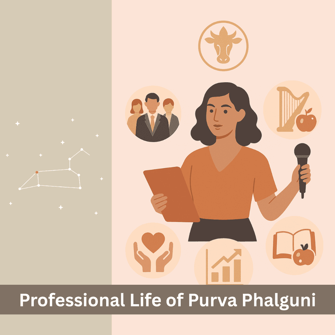 What is the Career and Profession of Purva Phalguni Nakshatra Natives?