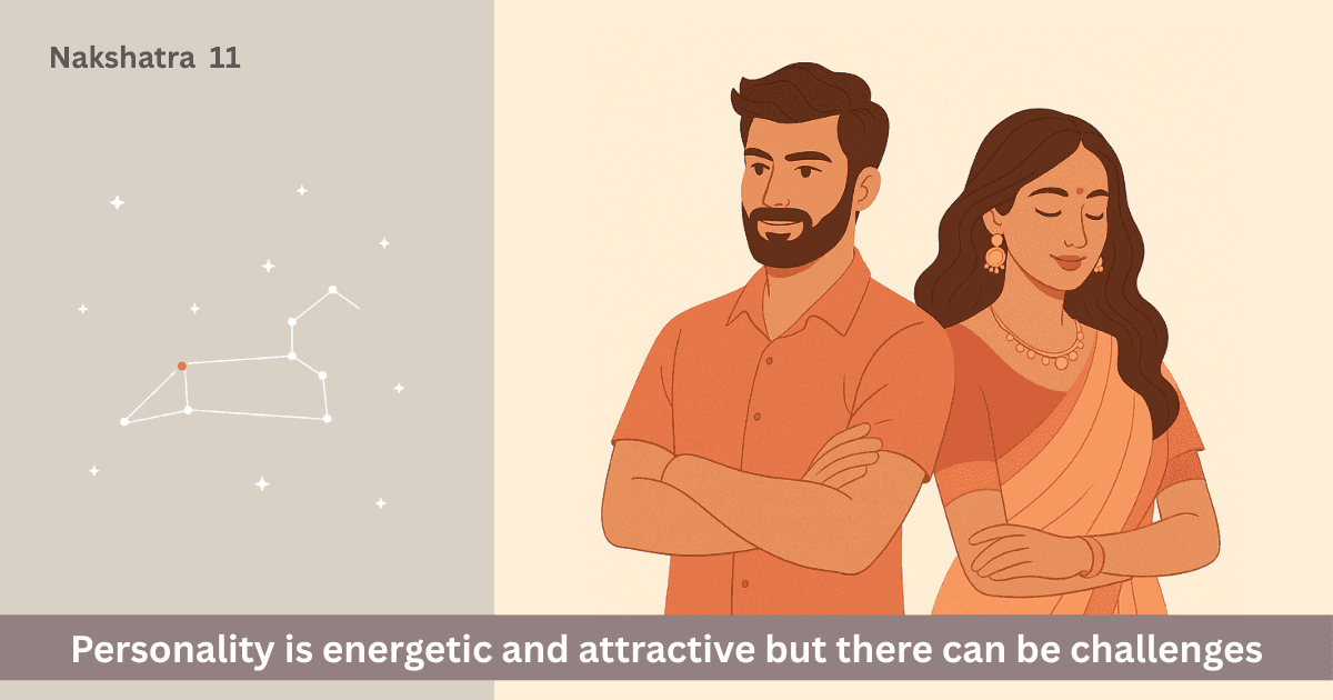 What are the traits of Purva Phalguni Nakshatra males and females?