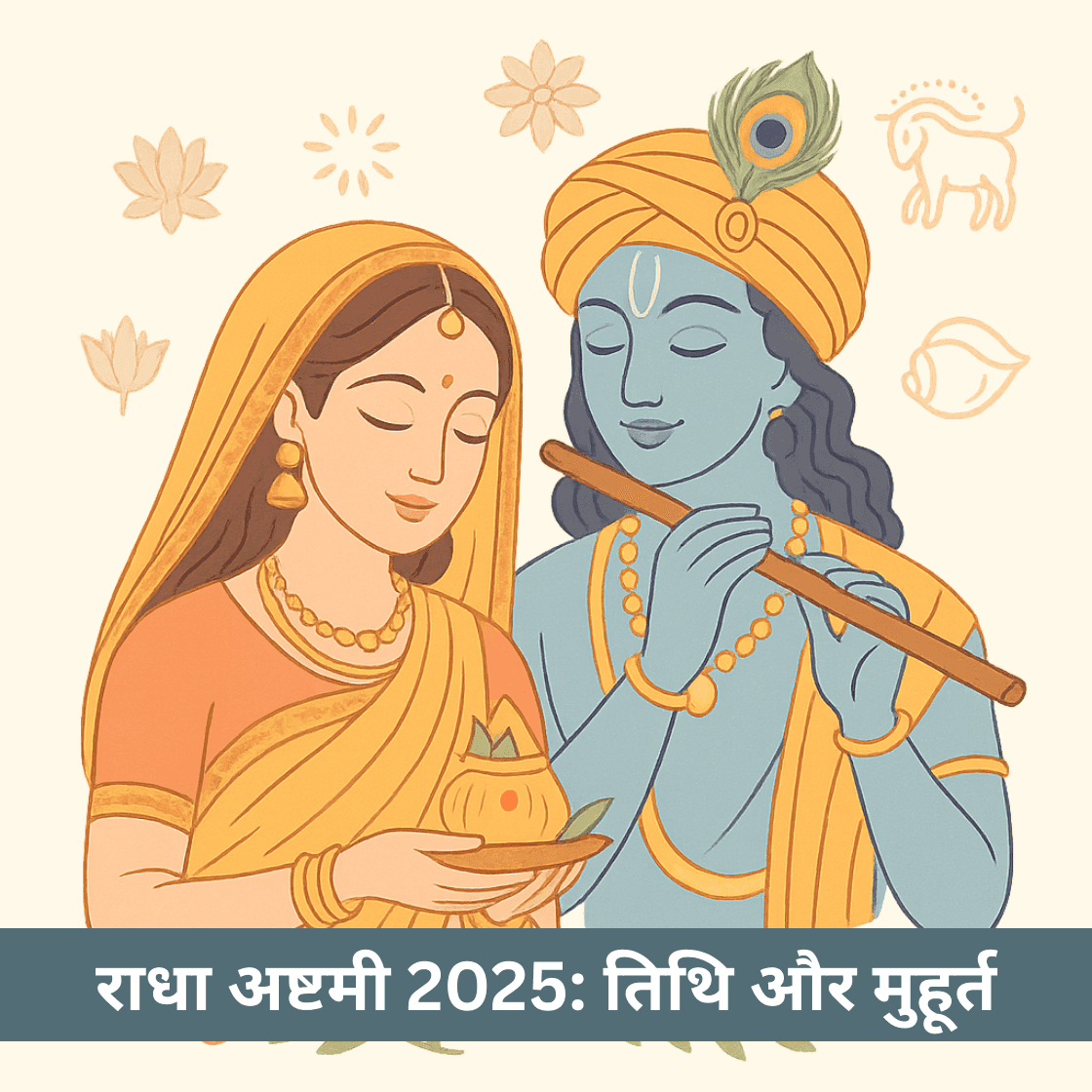 राधा अष्टमी 2025: तिथि, शुभ मुहूर्त, पुराणिक प्रसंग और पूजा विधि