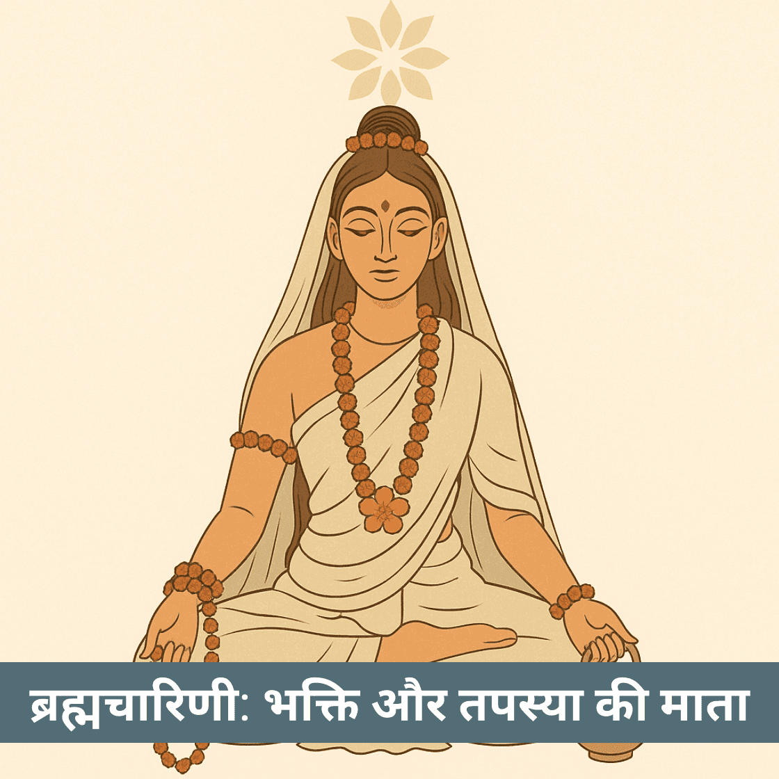 नवरात्रि द्वितीय दिवस: माँ ब्रह्मचारिणी पूजा का गूढ़ अर्थ, ज्योतिष और साधना