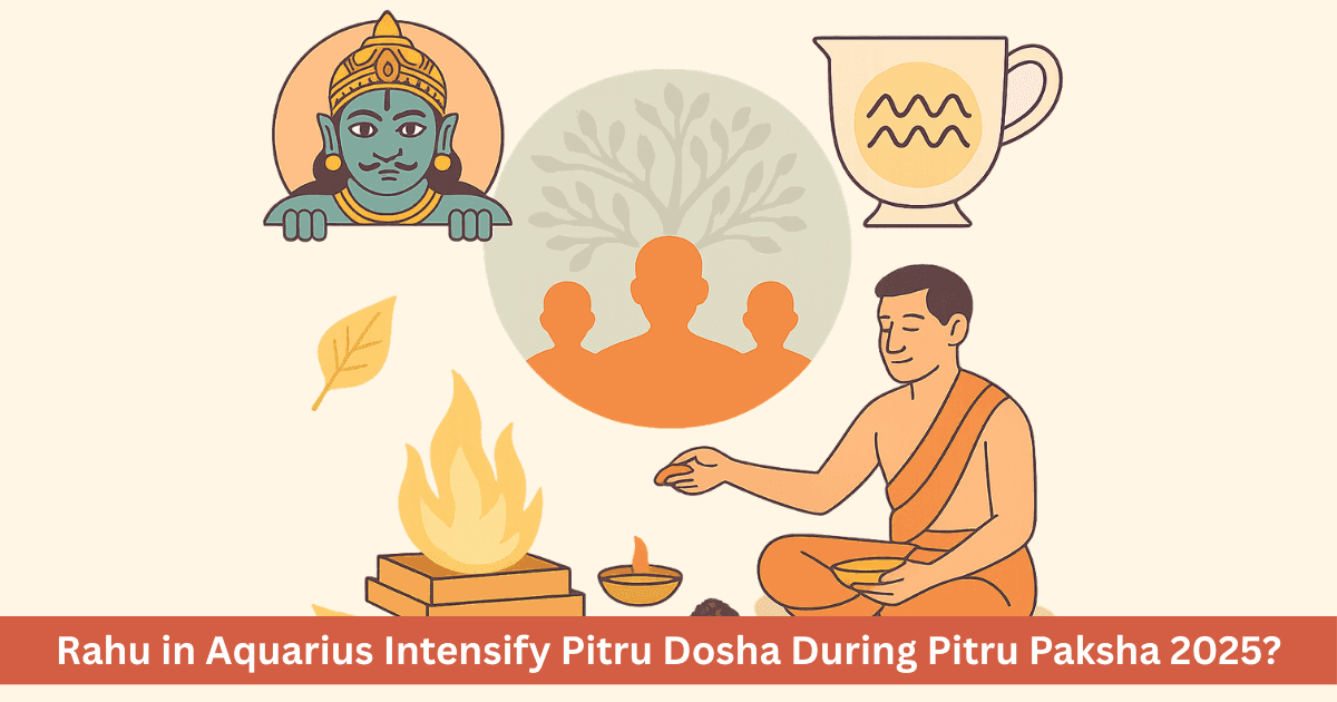 Pitru Paksha 2025: Does Rahu in Aquarius Intensify Pitru Dosha, Remedies and Impact?