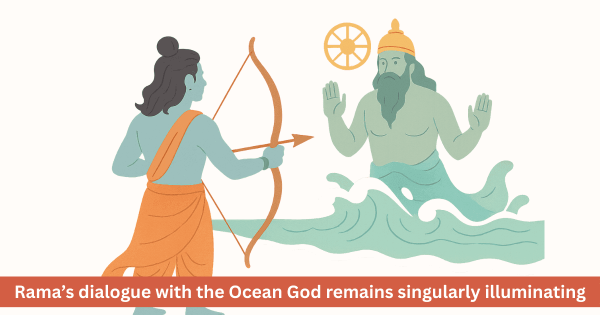 Rama and the Ocean: The Silent Ordeal, Setu Building, Teamwork, Vedic Lessons