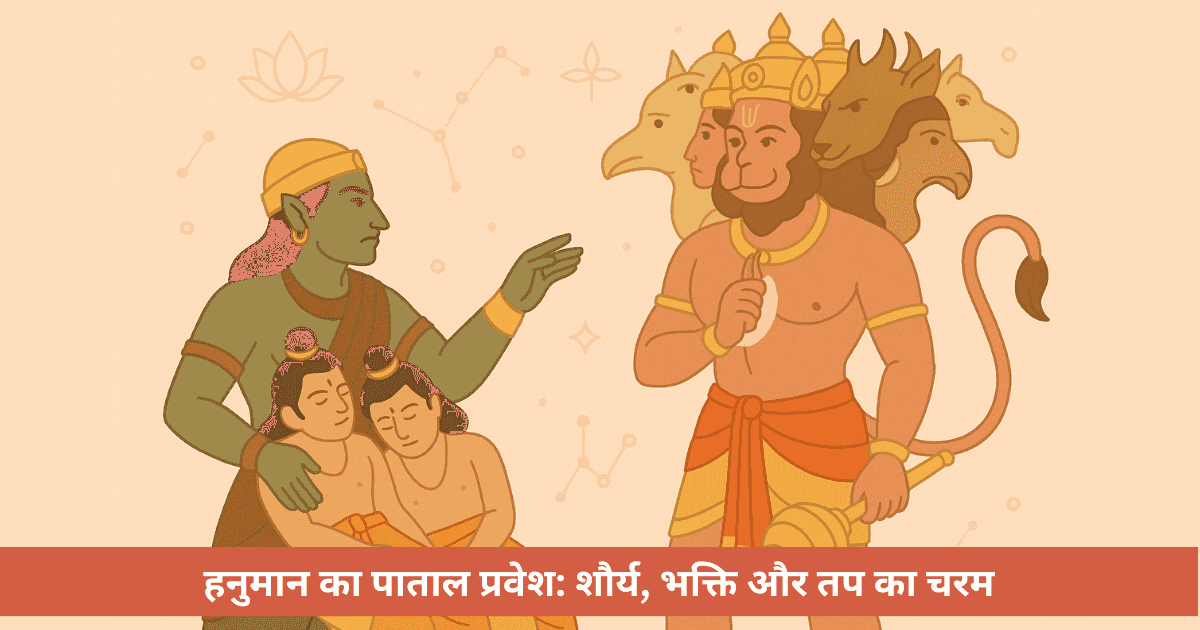 अहिरावण: पंचमुखी हनुमान का रहस्य, पाताल लोक और तांत्रिक शक्ति का संग्राम