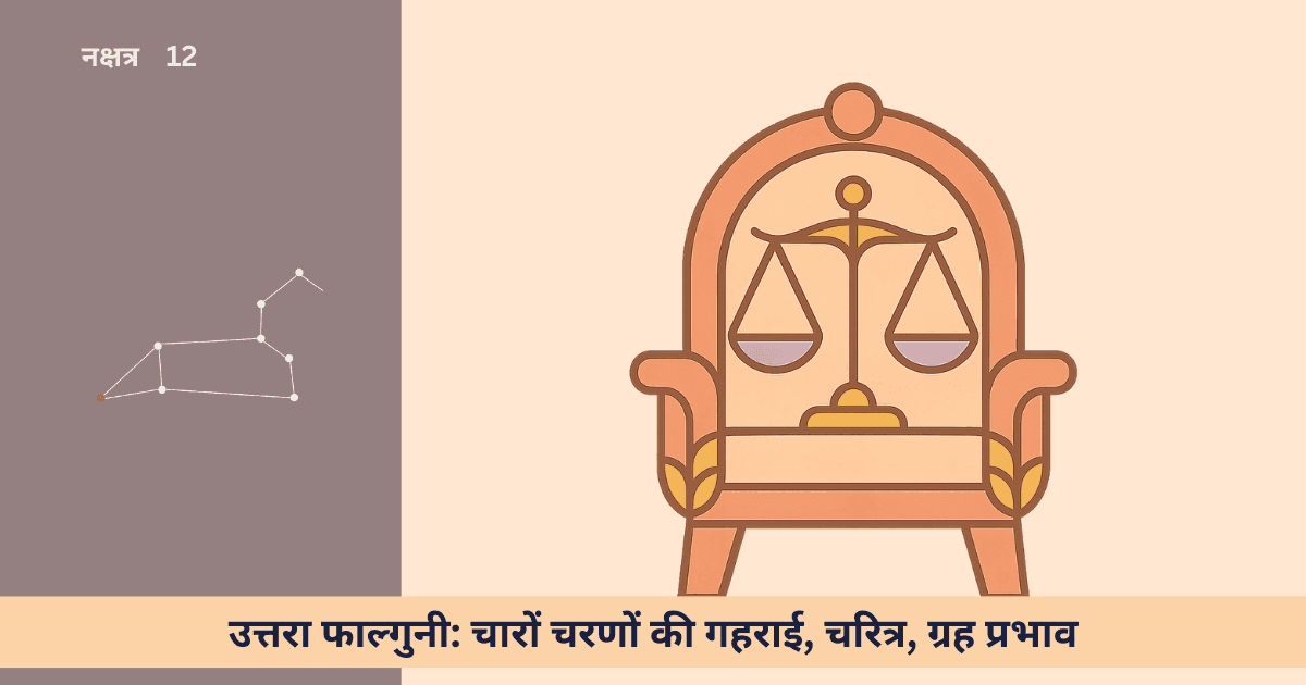 उत्तरा फाल्गुनी नक्षत्र: गुण, चार पाद, नेतृत्व-सेवा, व्यवहार, FAQ
