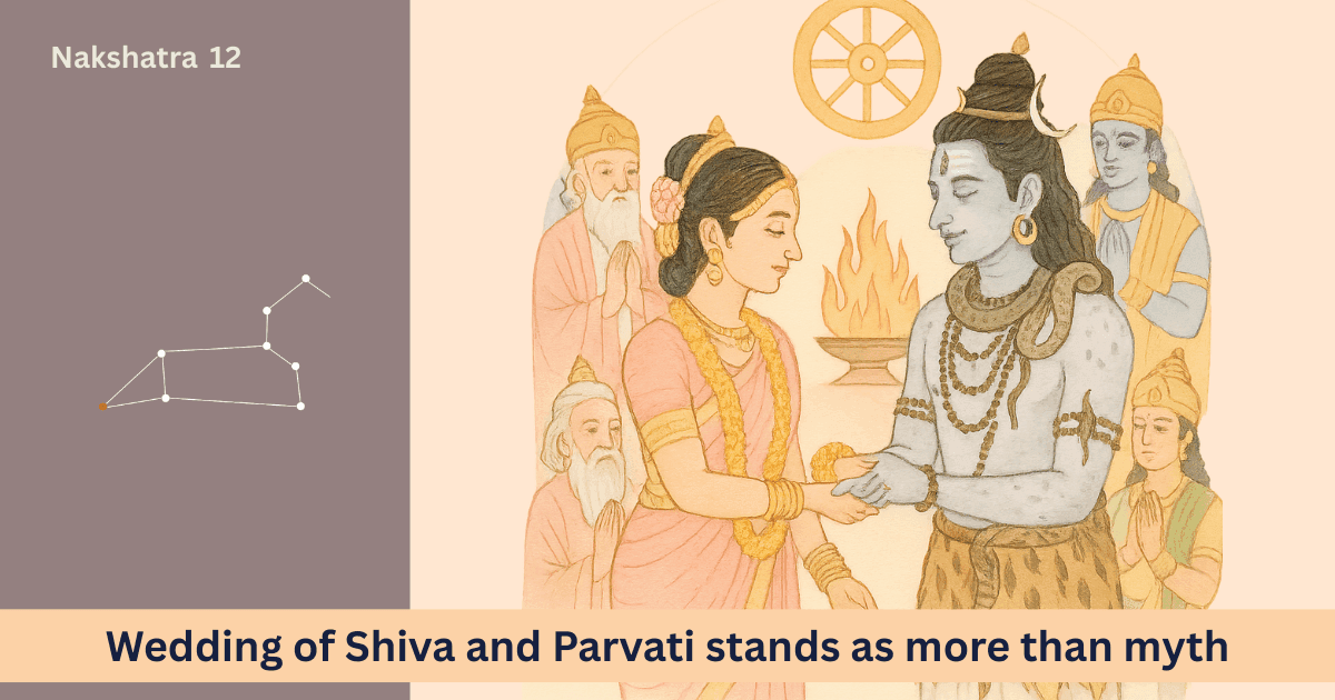 Shiva-Parvati’s Cosmic Wedding and Uttar Phalguni: Love, Duty, Balance and Contract