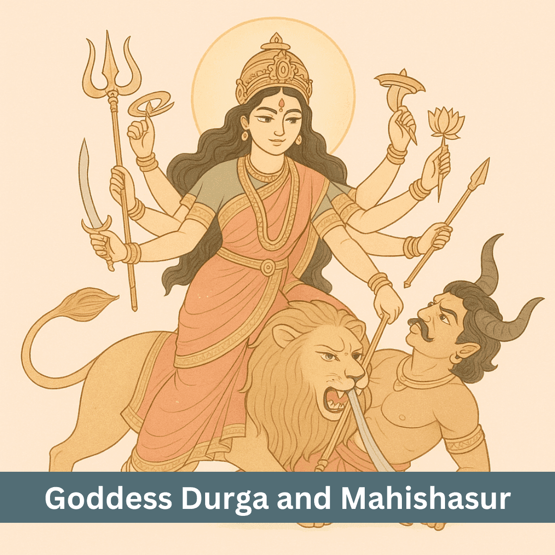 The Story of Goddess Durga and Mahishasura: Timeless Dialogue of Power and Indian Consciousness