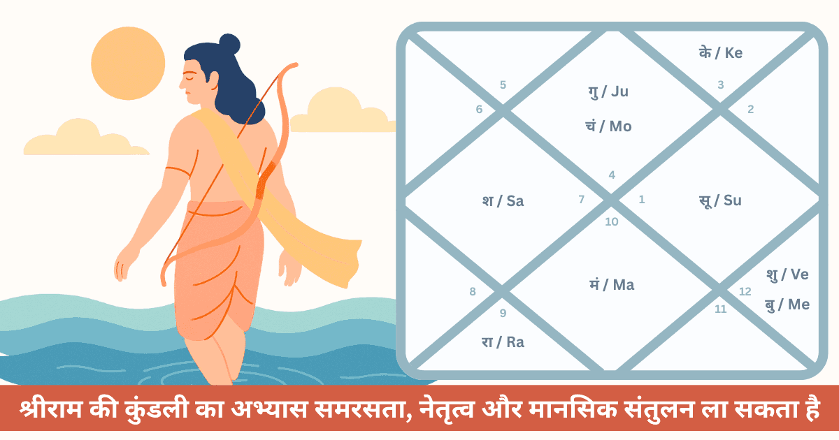क्या श्रीराम की कुंडली जीवन और नेतृत्व के लिए सर्वोच्च आदर्श है?