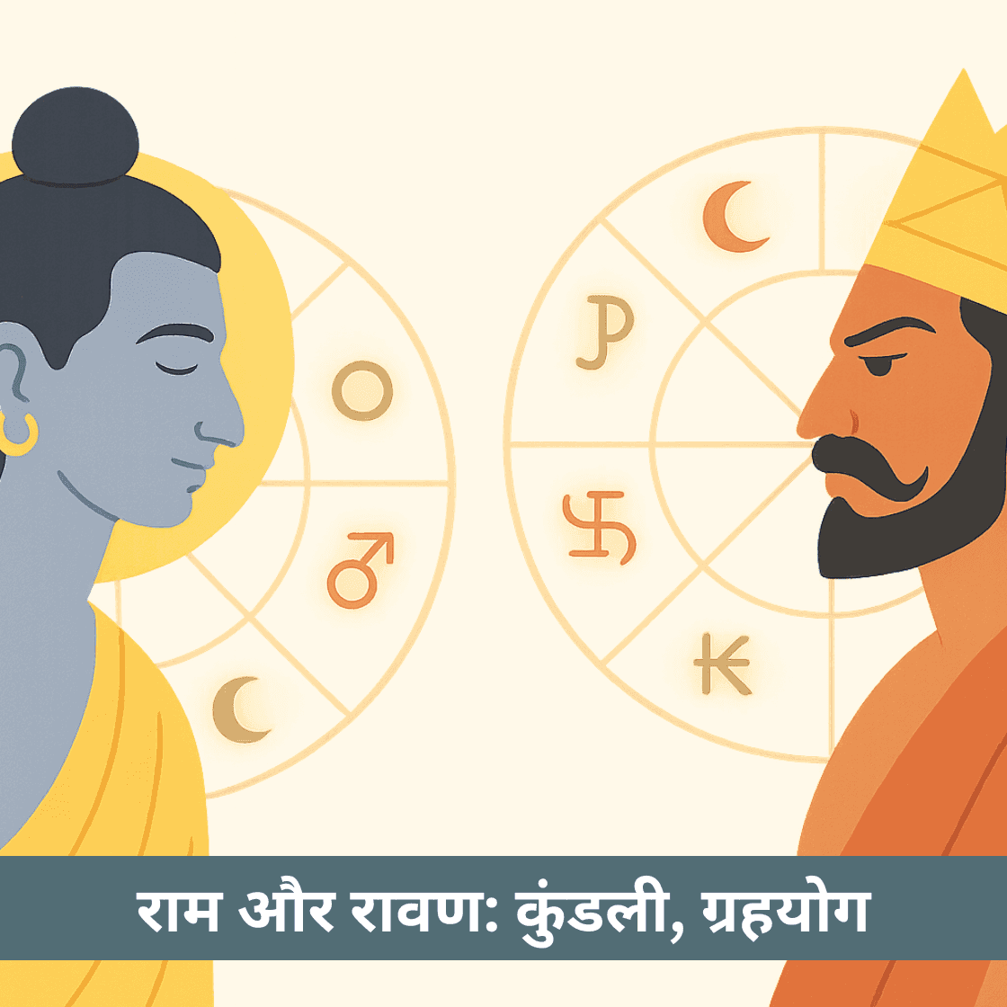 क्या राम और रावण की कुंडली और नीति उनके निर्णायक बन गए?