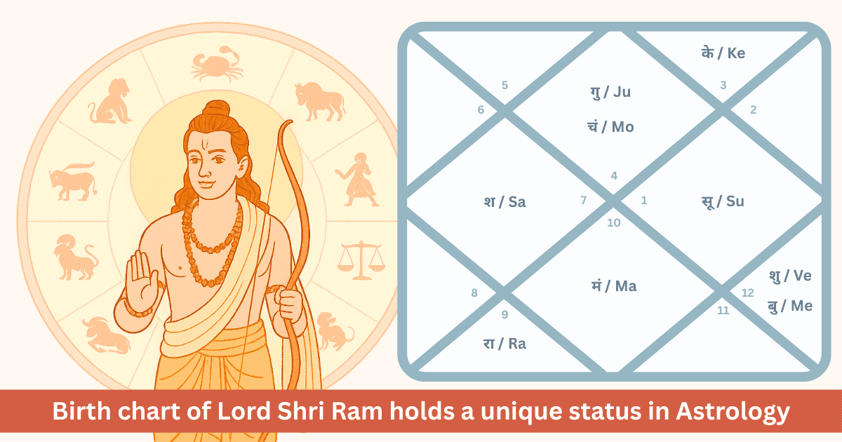 The Remarkable Astrological Mystery of Shri Ram's Birth Chart and Its Influence on Life