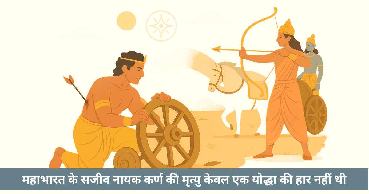 कर्ण की मृत्यु : अंत, वंश और शाश्वत यात्रा की महागाथा
