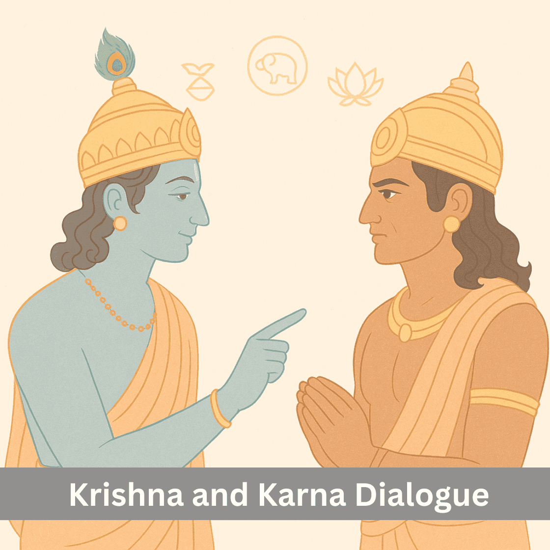 Krishna and Karna: The Epic of Destiny, Loyalty and Choice