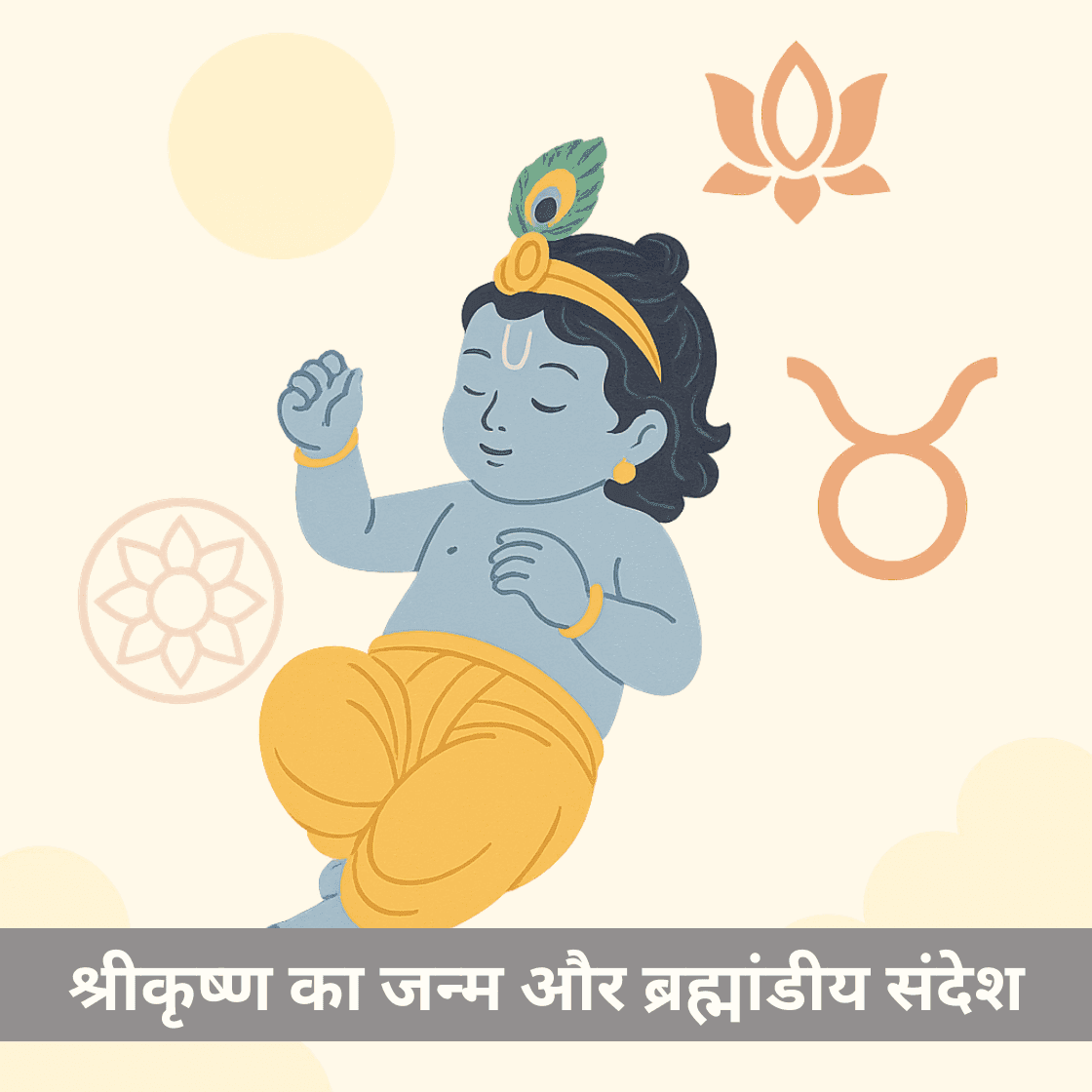 क्या भगवान श्रीकृष्ण के जन्म और कुंडली में ब्रह्मांडीय संदेश छुपा है?
