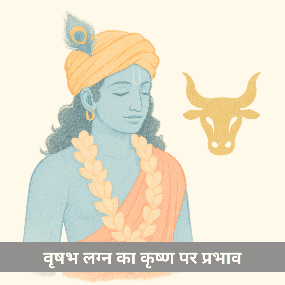 क्या वृषभ लग्न ने श्रीकृष्ण के अवतार को दिव्य आधार दिया?