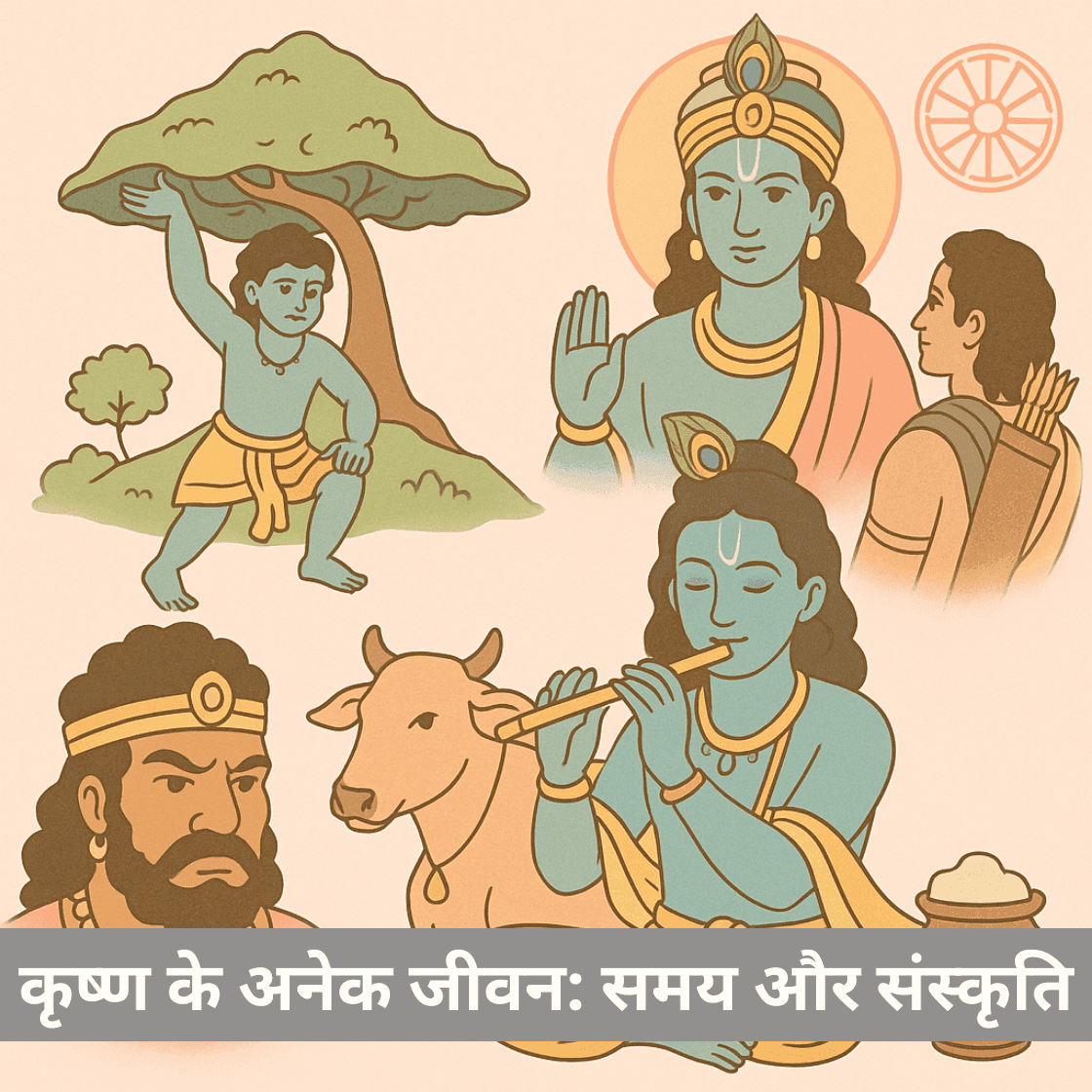 कृष्ण के अनेक जीवन: संस्कृत साहित्य की विस्तृत यात्रा
