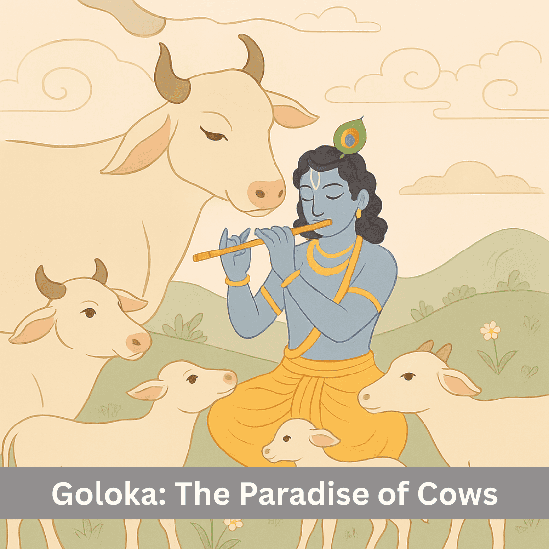 Goloka: Paradise of Cows and Krishna’s Heaven.