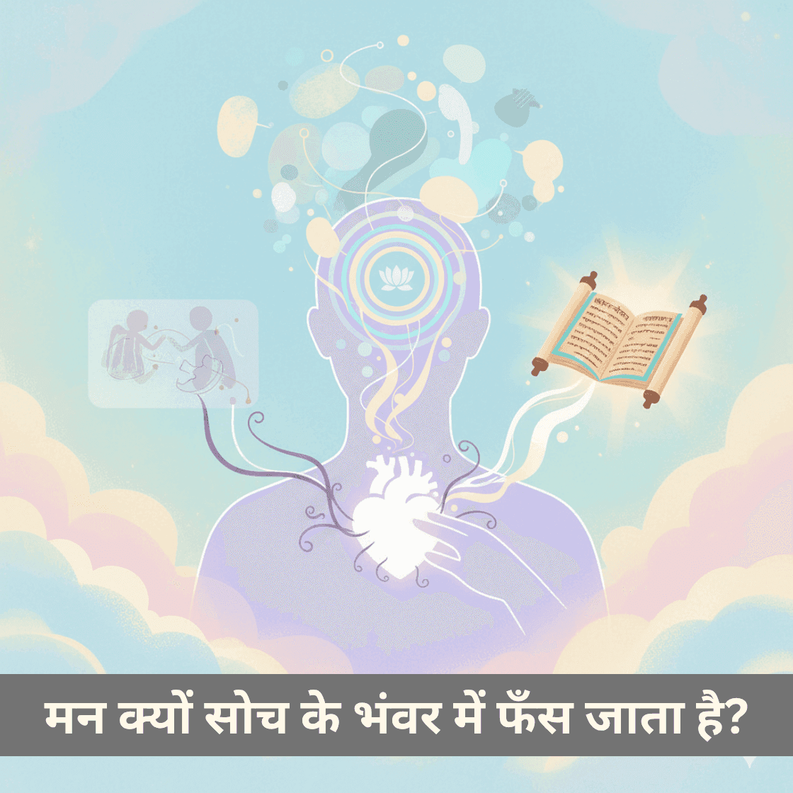 मन क्यों बार-बार सोच के भंवर में फँस जाता है? गीता, वेद, रामायण, महाभारत की कथाओं से हृदय और क्षमा का अद्भुत सम्बन्ध