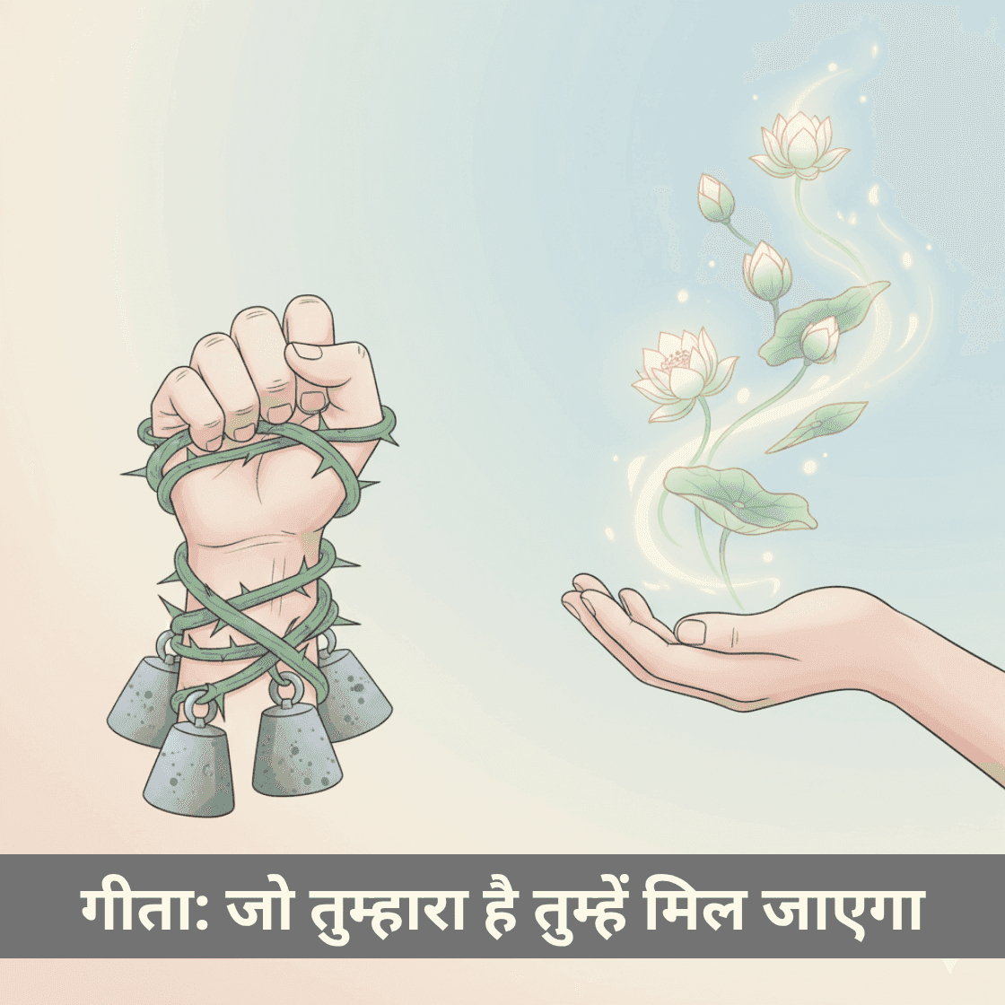 अगर वह तुम्हारे लिए बना है, तो खोने का डर क्यों? गीता, वेद, रामायण, महाभारत की दृष्टि