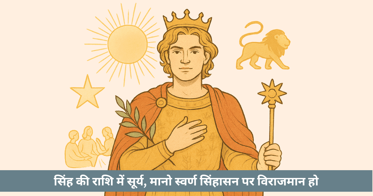 सिंह में सूर्य