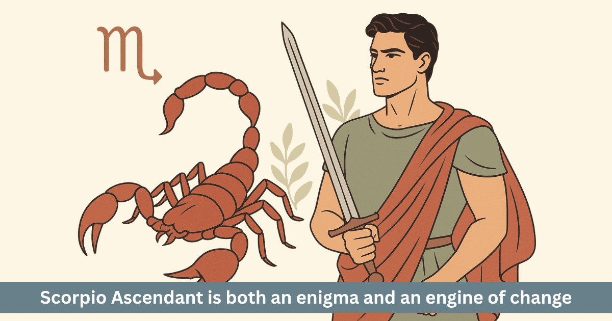 Scorpio Ascendant: The Masters of Power, Secrecy and Profound Transformation