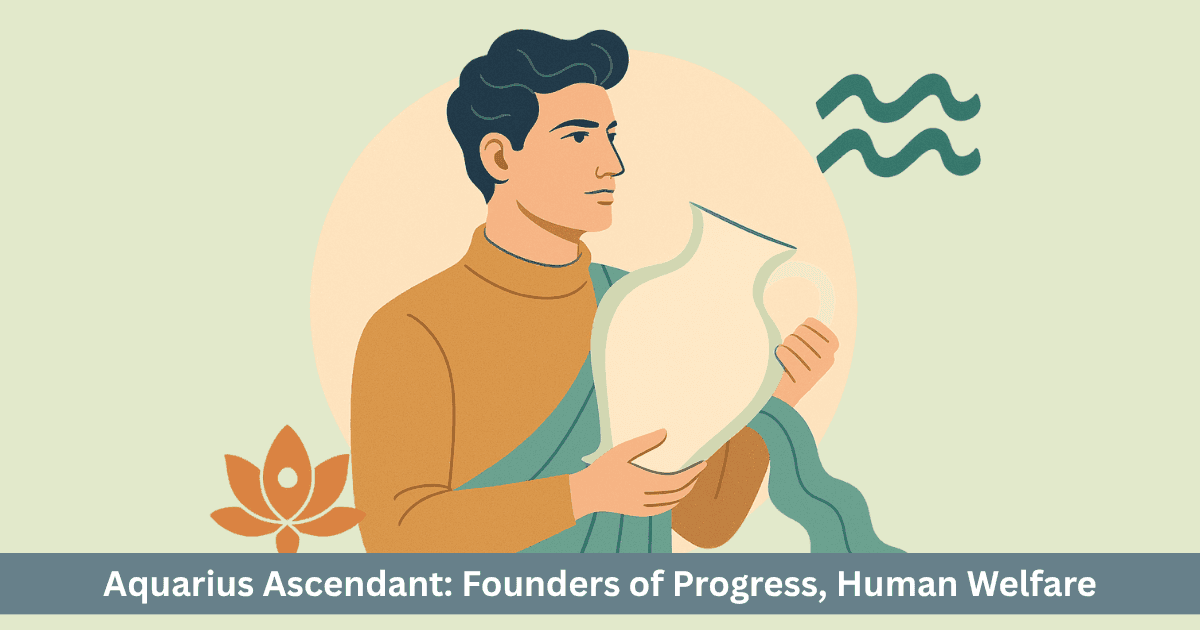 Aquarius Ascendant: Founders of Progress, Human Welfare and Unconventional Excellence