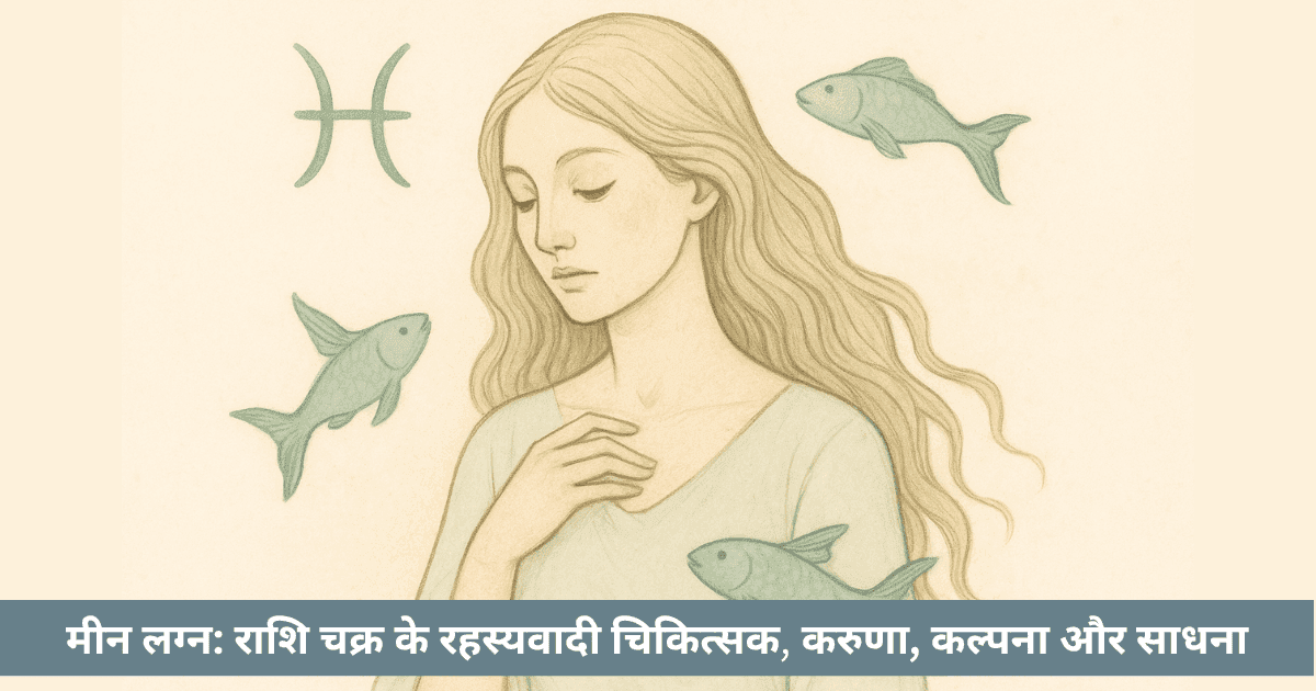 मीन लग्न: राशि चक्र के रहस्यवादी चिकित्सक, करुणा, साधना और रचनाशीलता के पथिक