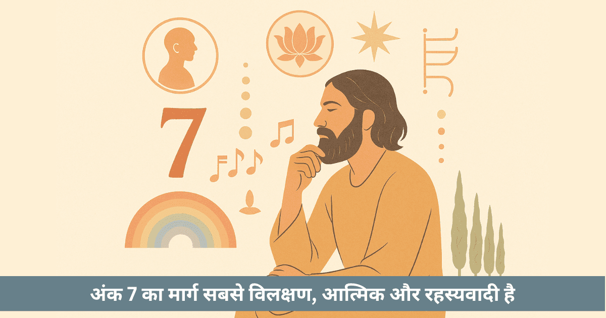 क्या अंक 7 वैदिक अंकशास्त्र में गहराई, मौन, साधना का ब्रह्मांडीय प्रतीक है?