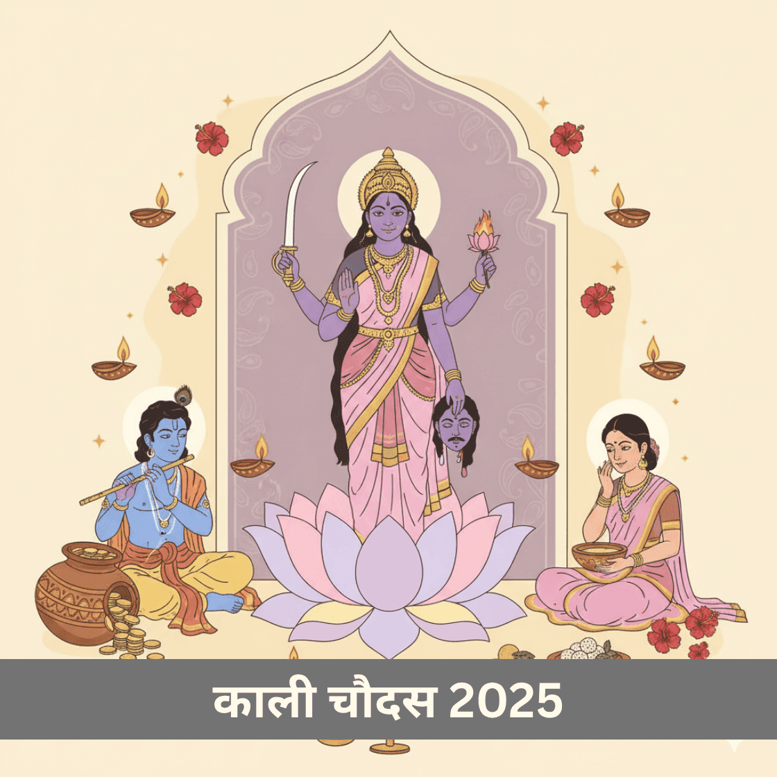 काली चौदस 2025: तिथि, महत्व और पूजा विधि