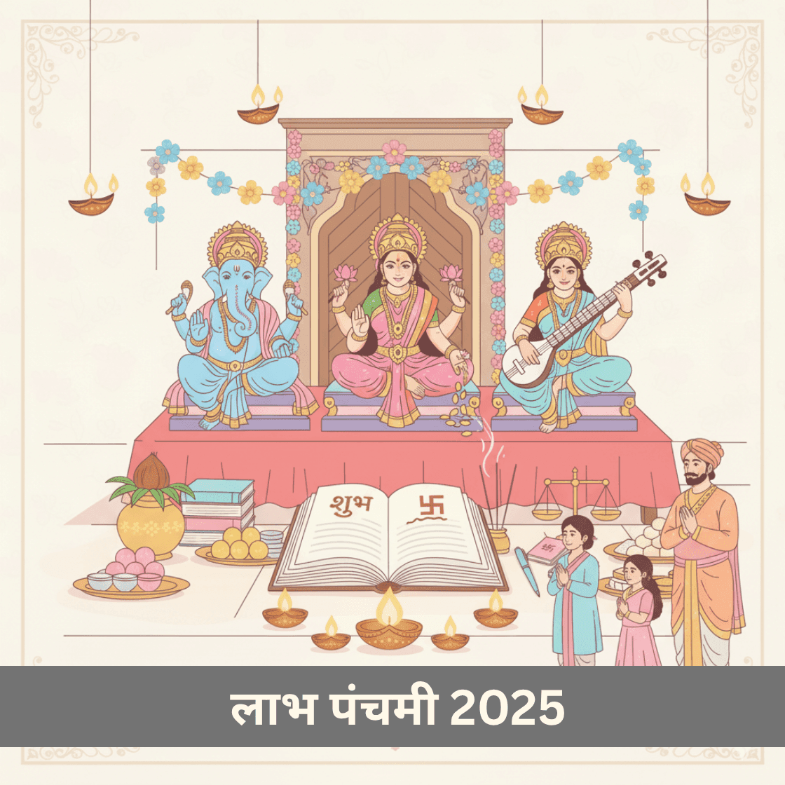 लाभ पंचमी २०२५ : तिथि, शुभ मुहूर्त और संपूर्ण जानकारी