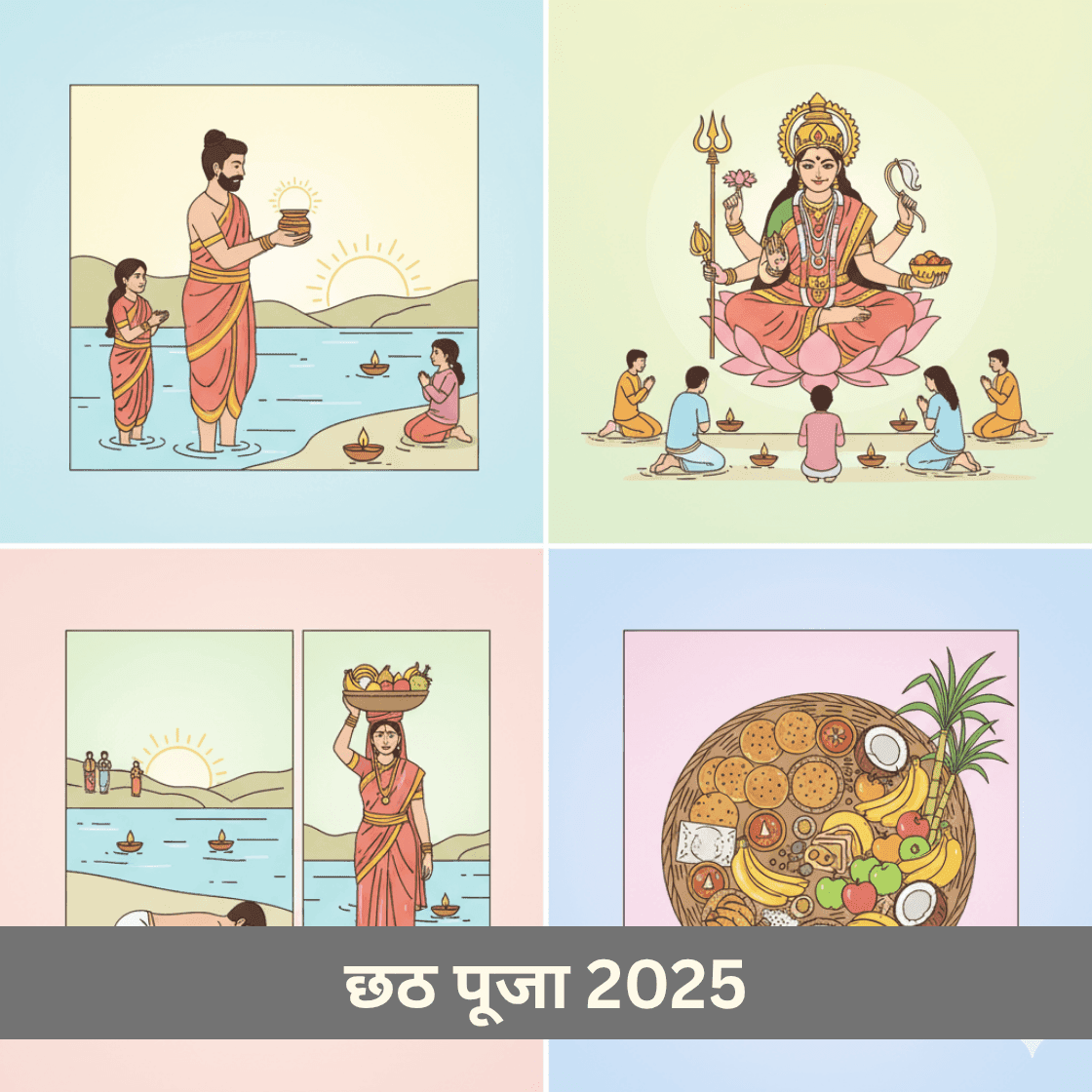 छठ पूजा २०२५ : व्रत विधान और महत्व