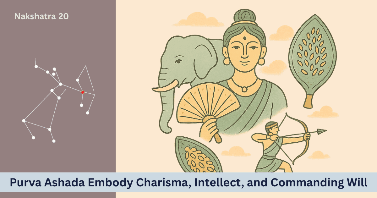 Purva Ashada Nakshatra: 