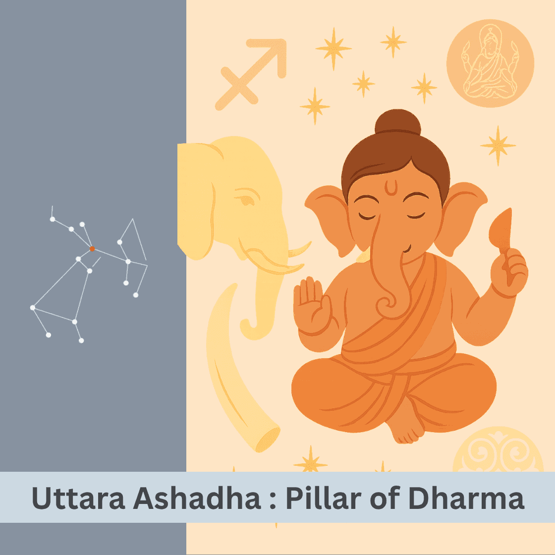 Uttara Ashadha Nakshatra: The Latter Invincible and Pillar of Dharma