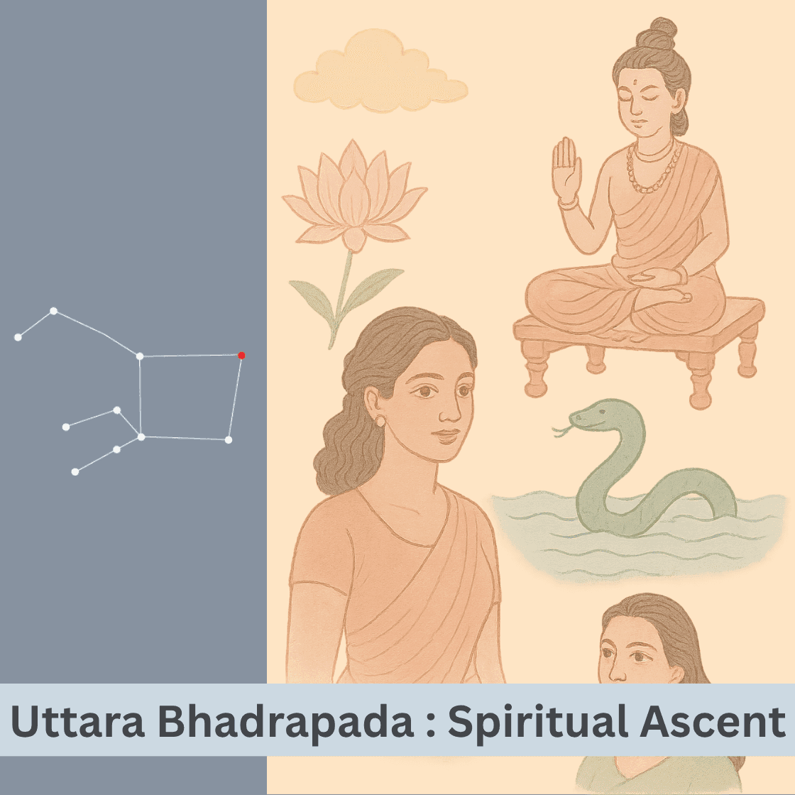 Uttara Bhadrapada Nakshatra: Still Waters and Spiritual Power