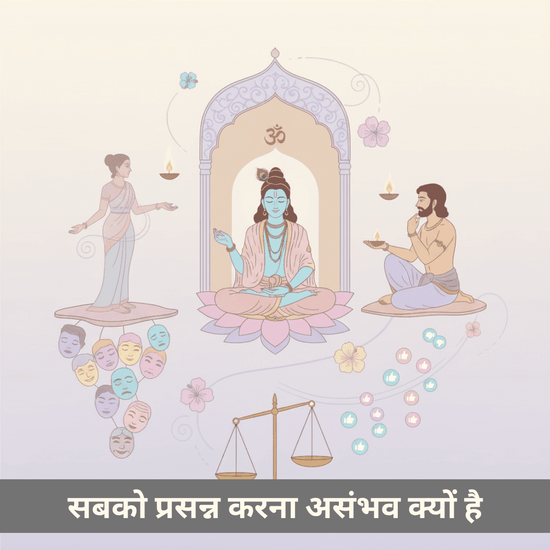 गीता का दर्शन: सबको प्रसन्न करना असंभव है