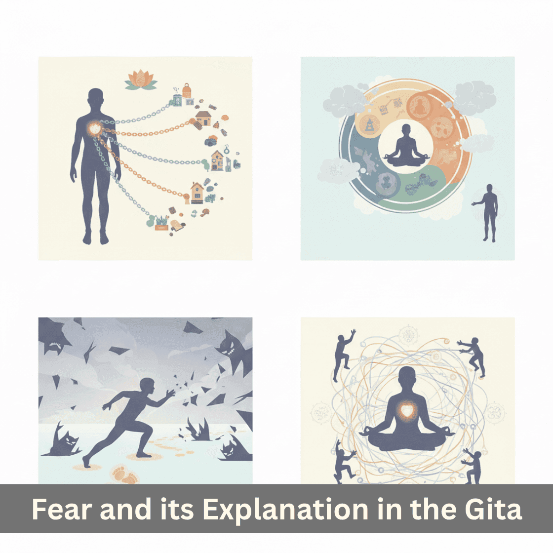 Fear and its Explanation in the Bhagavad Gita: The Path from Soul’s Eternity to Liberation