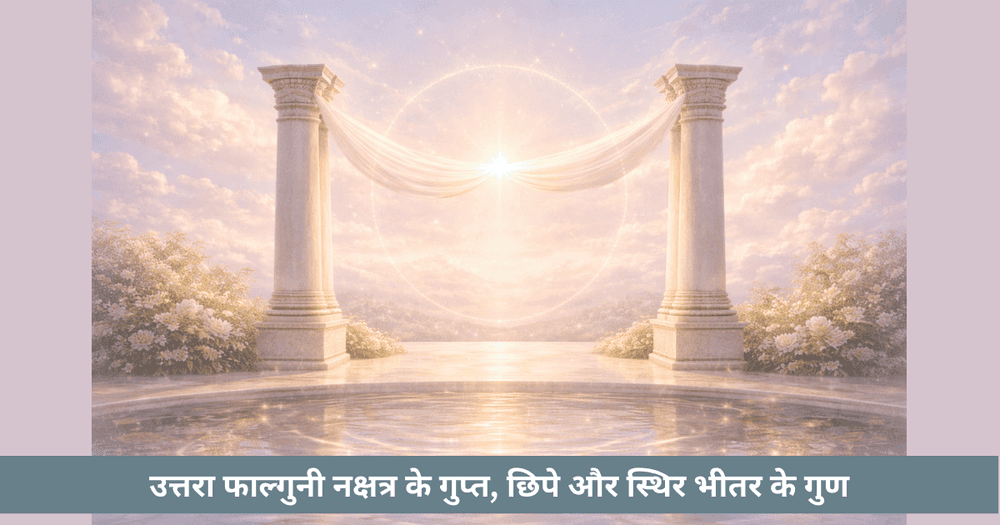 उत्तर फाल्गुनी नक्षत्र: स्थिरता और प्रतिबद्धता की गहराई