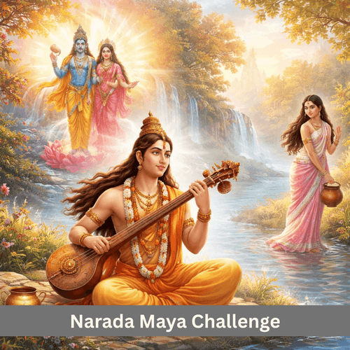 Narada Muni and the Test of Maya: When Knowledge Was Drowned in Delusion