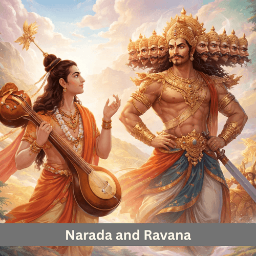 Narada and Ravana: When One Question Revealed the Limits of Pride