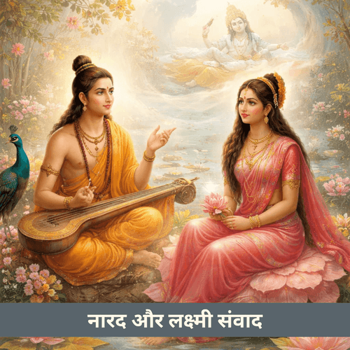 नारद और लक्ष्मी का सौम्य संवाद: प्रेम का रहस्य खोलने वाला एक सरल प्रश्न