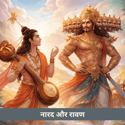 नारद और रावण: एक प्रश्न जिसने अहंकार की सीमा दिखा दी