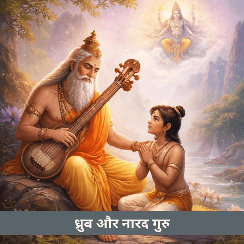 ध्रुव के गुरु: वह मंत्र जिसने बालक को अमरता दी