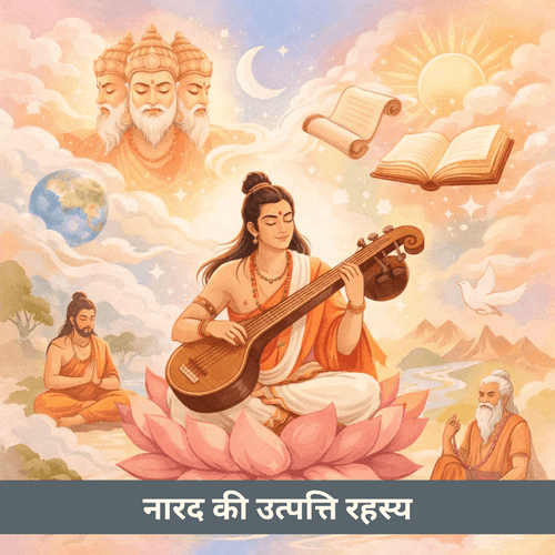 ब्रह्मा के मानस पुत्र: नारद जन्म का गहरा अर्थ