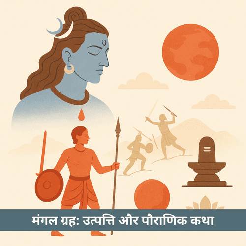 मंगल ग्रह: शक्ति, उत्पत्ति और पौराणिक कथा का गूढ़ संदेश