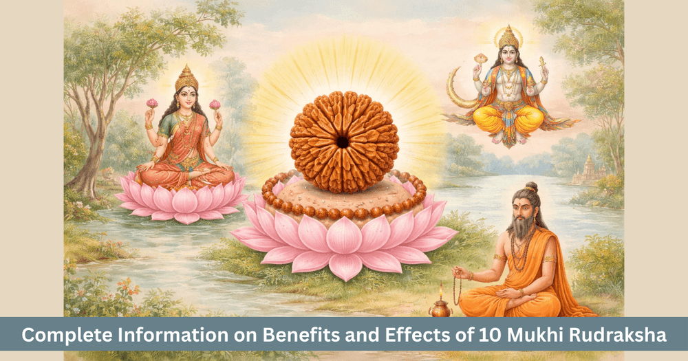 10 Mukhi Rudraksha Benefits, Uses And Astrological Importance
